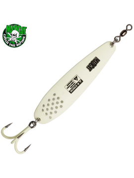 Блесны колеблющиеся MADCAT® A-STATIC "TURBINE" SPOON - 80g - GLOW-IN-THE-DARK