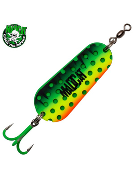 Блесны колеблющиеся MADCAT® A-STATIC TWIN "TURBINE" SPOON - 110g - FIRETIGER