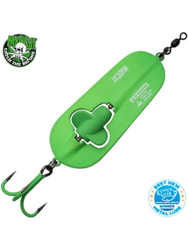 Блесны колеблющиеся MADCAT® A-STATIC RATTLIN' SPOON - 110g - GREEN