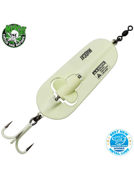 Блесны колеблющиеся MADCAT® A-STATIC RATTLIN' SPOON - 110g - GLOW-IN-THE-DARK