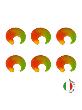 Силиконовые приманки плавающие IRON TROUT CODA / 2.5cm / Sweet / Yellow-Orange - 6шт.