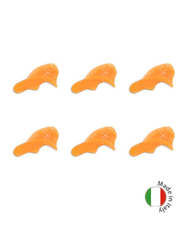 Силиконовые приманки плавающие IRON TROUT TURNO / 2,5cm / Sweet / Orange - 6шт.