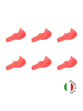 Силиконовые приманки плавающие IRON TROUT TURNO / 2,5cm / Sweet / Red - 6шт.