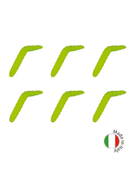 Силиконовые приманки плавающие IRON TROUT BACO / 4cm / Sweet / Yellow - 6шт.