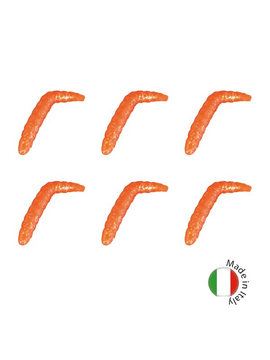 Силиконовые приманки плавающие IRON TROUT BACO / 4cm / Sweet / Orange Glitter - 6шт.