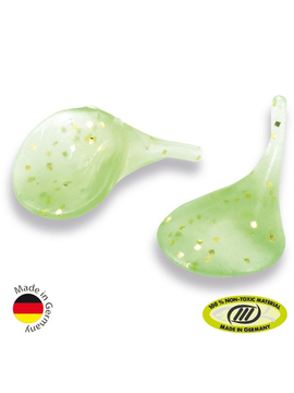 Силиконовые приманки IRON TROUT DUCK FOOT / Green Lemon - 8шт.