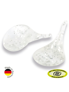 Силиконовые приманки IRON TROUT DUCK FOOT / Silver Flasher - 8шт.