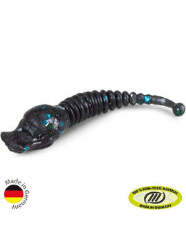 Силиконовые приманки IRON TROUT DUCK SPIKE / Black Fury - 8шт.