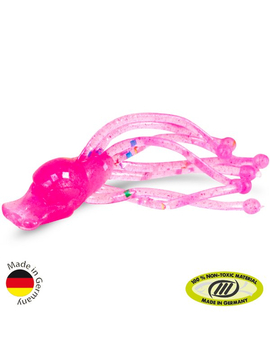 Силиконовые приманки IRON TROUT DUCK FRINGE / Unicorn Pink - 8шт.