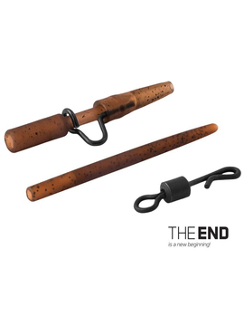 Набор для карповых оснасток DELPHIN THE END Heavy-Quick Lead Montage / G-ROUND - 4 шт.