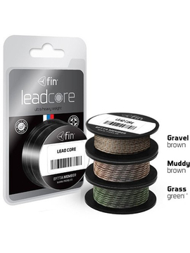 Лидкор Delphin LEADCORE / 5m / 45lbs - Green Grass