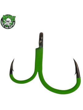 Крючки двойные MADCAT® A-STATIC DEADBAIT GRIPPER Hooks №10/0 - 3шт.