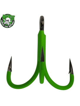 Крючки тройные MADCAT® TREBLES Hooks №1/0 - 4шт.