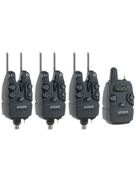 Комплекты сигнализаторов поклевки MIVARDI MX9 Set 3+1 Multicolor