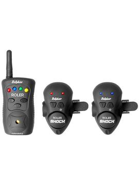 Комплект сигнализатор поклевки Delphin ROLER SHOCK / 2+1 - (С,К)