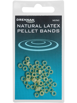 Колечки латексные DRENNAN Natural Latex Pellet Bands - Micro / 2mm / 50шт.