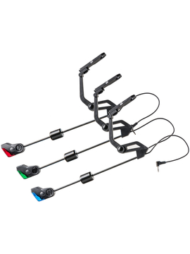 Комплект индикаторов поклевки MIVARDI MCX 66 Swing Arm - R,G,B / 3шт.