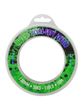 Лидер MADCAT® ULTRA-SOFT LEADER MONO CLEAR - 1.30mm / 165lb / 50m