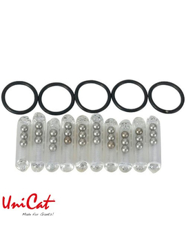 Шумовая капсула с кольцом UNI CAT Glass Rattle Kit Large - 5.5x26mm / 10+5шт.