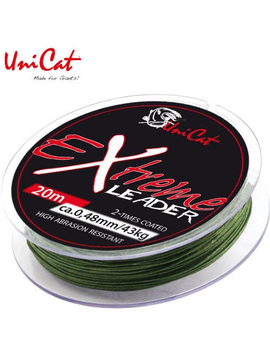 Поводковый материал UNI CAT X-TREME Leader - 20m / 0.75mm / 94kg