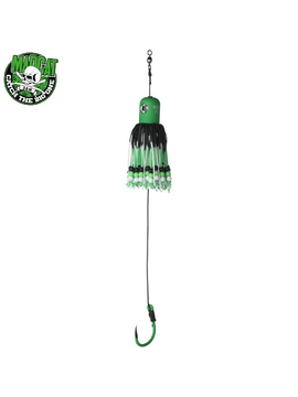 Блесны вертикальные MADCAT® A-STATIC ADJUSTABLE CLONK TEASER Jig Hook - 100g - GREEN