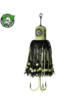 Блесны вертикальные MADCAT® A-STATIC CLONK TEASER Treble Hook - 150g - GLOW-IN-THE-DARK