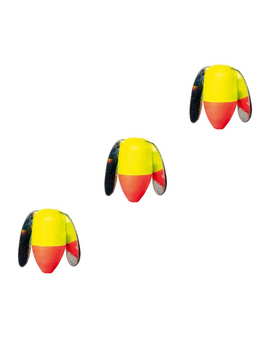 Пропеллер плавающий IRON TROUT Trout Rotor Float / 15mm - Fluo Yellow/Red - 3шт.