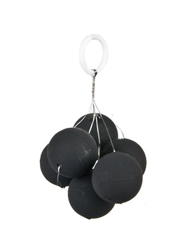 Шарик плавающий IRON TROUT Light Pilot - Round / 20mm - Black / 6шт.