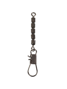 Вертлюг пятерной с карабином IRON TROUT Sphiro Swivel Chains / Micro- 7шт.