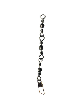 Вертлюг тройной с карабином IRON TROUT Sbirolino Swivel Chains №16 - 5шт.