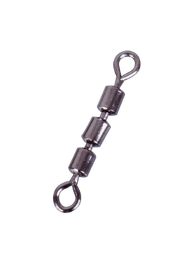 Вертлюг тройной MS RANGE Triple Swivel №12 - 10 шт.