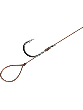 Поводки Delphin Feeder Rig Proxi 8 LOOP - 0.10mm / 12cm / №6 - 6шт.