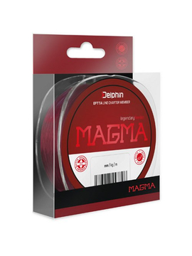 Леска моно Delphin MAGMA Feeder Line / 200m - 0.165mm - 5,6lb(2.54kg) - Бордовая