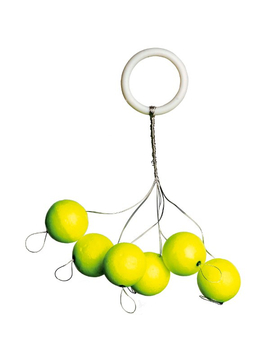 Шарик плавающий IRON TROUT Light Pilot - Round / 12mm - Yellow / 6шт.