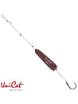 Готовые оснастки на сома UNI CAT SUBFLOAT & RATTLE 20g S-Hook Rig №4/0 - 150cm / 67kg