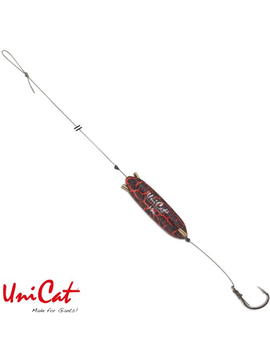 Готовые оснастки на сома UNI CAT POWER RATTLE 15g S-Hook Rig №6/0 - 150cm / 85kg