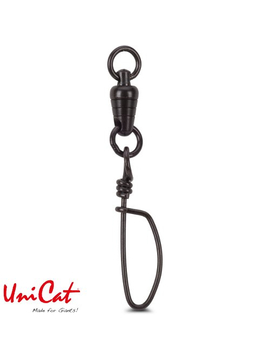 Вертлюг с подшипником и карабином UNI CAT Camou Ultra Rotation Cross Lock Swivel - 58mm / 77kg - 3шт.