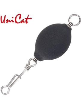 Грузило с вертлюгом и клипсой UNI CAT Attraktor Easy Clip DS Clonk Lead - 170g