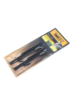 Готовая оснастка PB Products R2G SR Hit & Run Chod Leader / 90cm / 45lb / 2шт. / Gravel