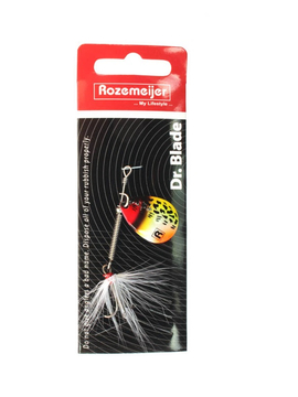 Блесна вращающаяся ROZEMEIJER DR. BLADE / 3,7g - Red Head