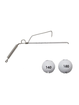 Готовые оснастки на сома MADCAT® GOLF BALL JIG SYSTEM ANTI SNAG / 140+180g