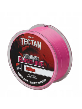 Леска DAM DAMYL® TECTAN Superior Elasti-Bite Mono / 300m / 0.22mm / 4.0kg - FLUORO PINK