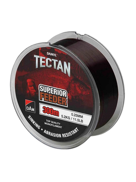 Леска фидерная DAM DAMYL® Tectan Superior Feeder / 300m / 0,20mm / 3,3kg - BROWN