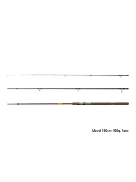Удилища фидерные Delphin SYMBOL II Feeder 3+3 tips / 330cm - 100g
