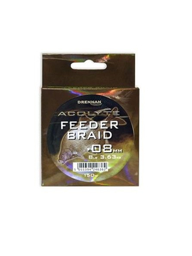 Леска плетеная DRENNAN ACOLYTE Feeder Braid / 150m / 0.08mm / 3.63kg