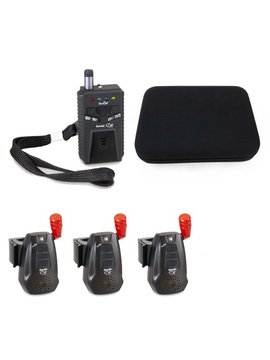 Комплект сигнализаторов поклевки на сома UNI CAT SENSIBLE CAT Limpid Black 3+1 Set