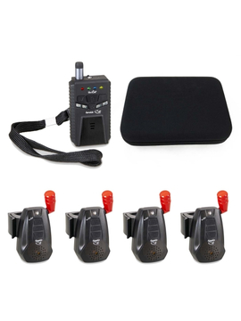 Комплект сигнализаторов поклевки на сома UNI CAT SENSIBLE CAT Limpid Black 4+1 Set