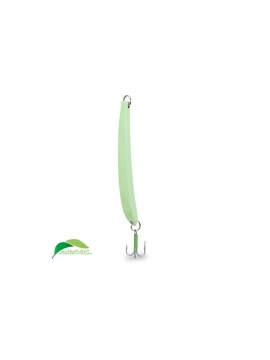 Пилькер AQUANTIC® BANANA PILK STEEL (Lead Free) Single Treble - 13,5cm / 100g - Luminos