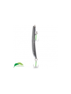 Пилькер AQUANTIC® BANANA PILK STEEL (Lead Free) Double Treble - 22,5cm / 500g - Chrome