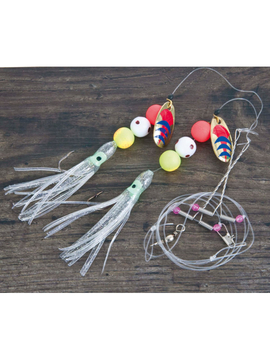 Оснастка морская AQUANTIC® Flatfish II Rig - №4 / 0.50mm / 110cm